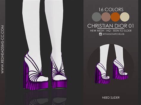 dior orange heels|dior heels sims 4.